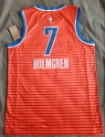 NBA 7 Holmgren OKC Thunder Maillot orange